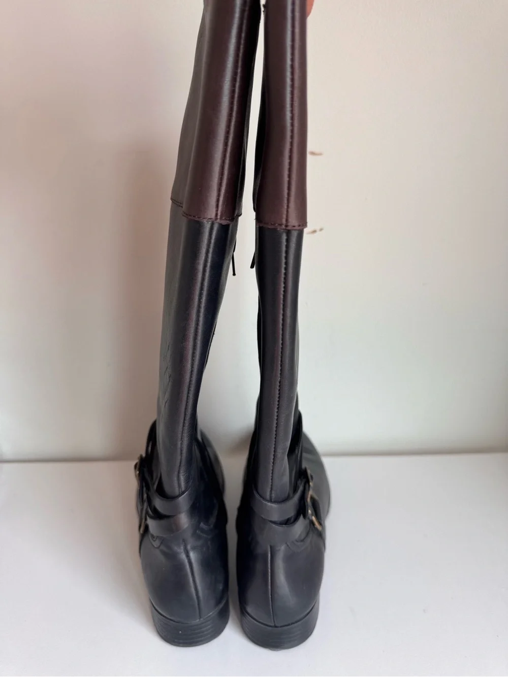 Lauren Ralph Lauren Women’s 8 Savion 16” Riding Leather Boots Classic Equestrian
